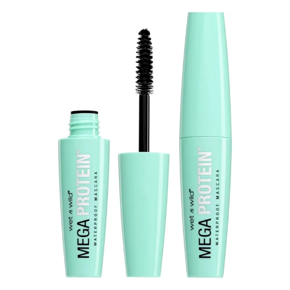*3/15* NEW Wet n Wild Mega Protein Waterproof Mascara Very Black C154A